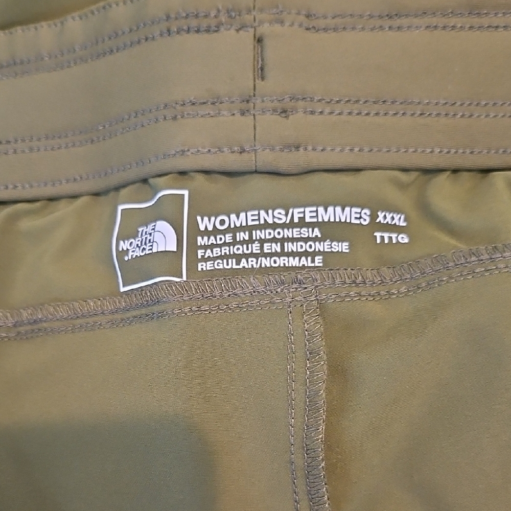 THE NORTH FACE Woman Green Moister Wicking Hiking Jogging Plus  Pants SizeXXXL - Picture 6 of 12